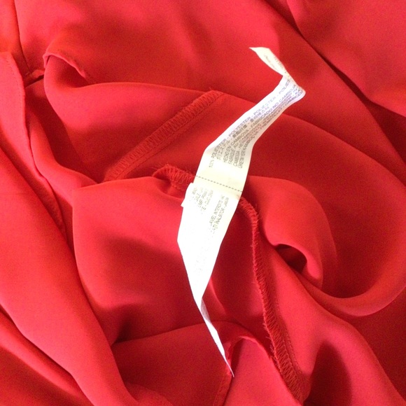 Zara, Red Office Shirt - Picture 5 of 5